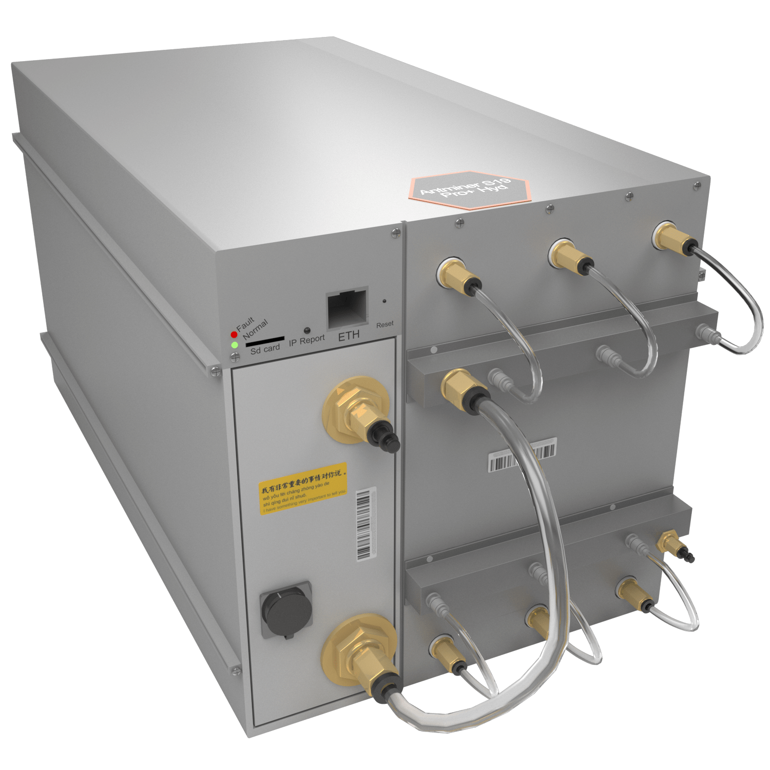 Bitmain Antminer S19 Pro Hyd (184TH/s) Realtime Profit, Specs