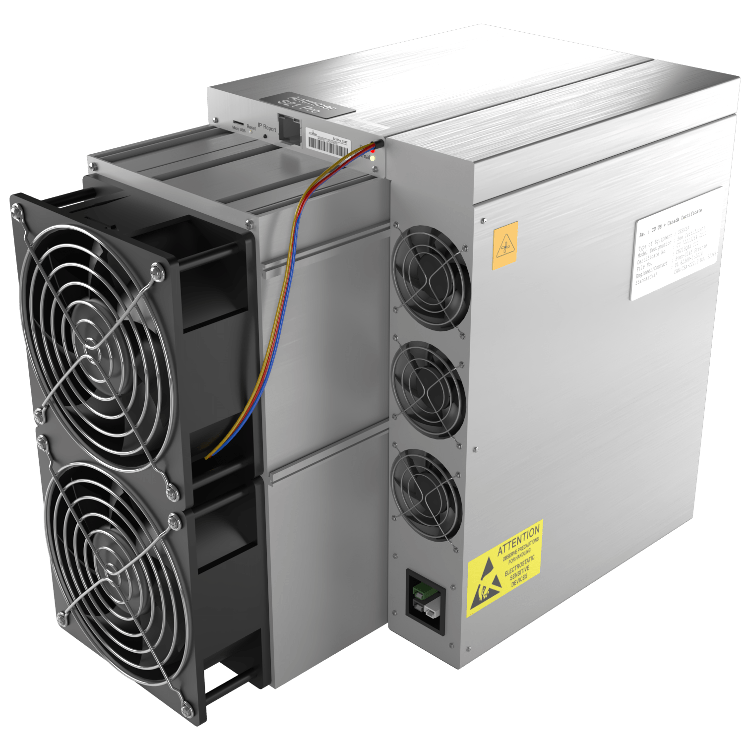 Bitmain Antminer S21 Pro (245TH/s) Realtime Profit, Specs & Cost ...