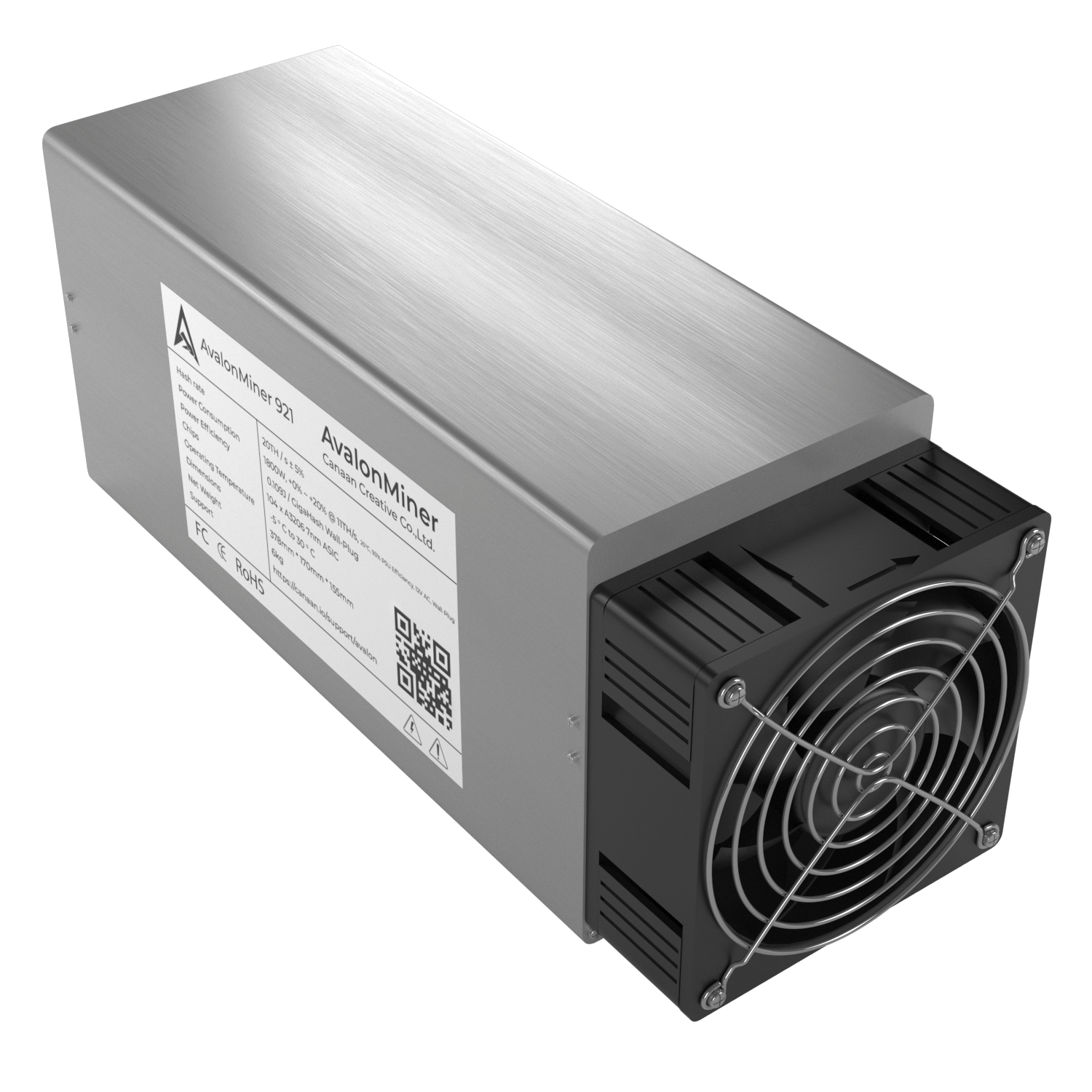 Canaan Avalon 921 (20Th/s) Realtime Profit, Specs & Cost | Mining Now